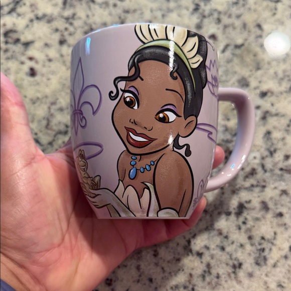 Disney Other - Disney Princess Tiana Floral PCeramic Mug